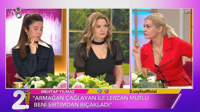 mehtap yilmaz dan armagan caglayan ve lerzan mutlu ile ilgili sert sozler